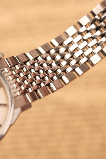 1963 OMEGA CONSTELLATION PIE PAN Stainless Steel  AUTOMATIC REF. 168.005 Beads of rice bracelet