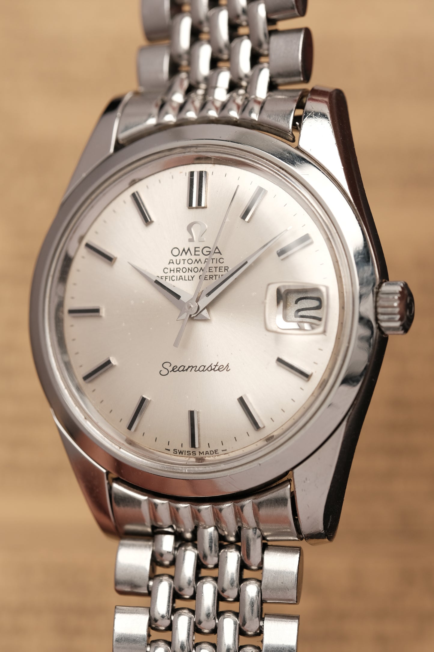 1969 Vintage Omega Seamaster Chronometer Certified Automatic 166.010