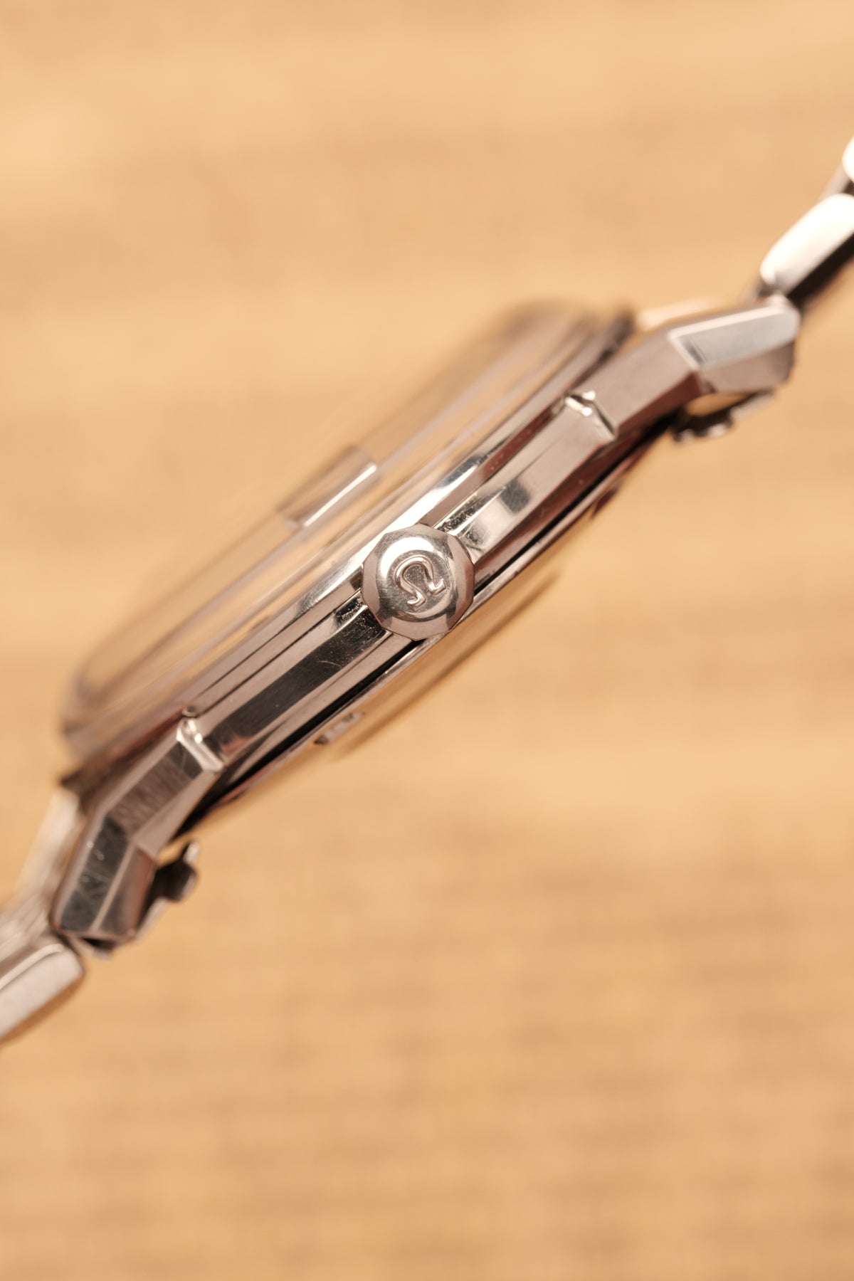 1963 OMEGA CONSTELLATION PIE PAN Stainless Steel  AUTOMATIC REF. 168.005 Beads of rice bracelet