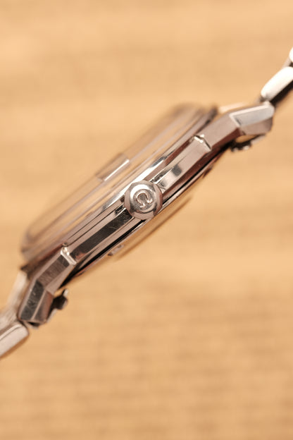 1963 OMEGA CONSTELLATION PIE PAN Stainless Steel  AUTOMATIC REF. 168.005 Beads of rice bracelet