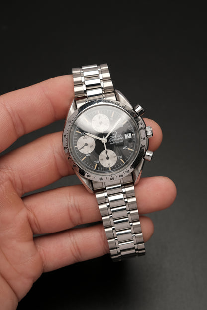 1996 Omega Speedmaster Reverse Panda Chronograph Automatic Date 3511.50 Cal. 1155 + BOX and Paper