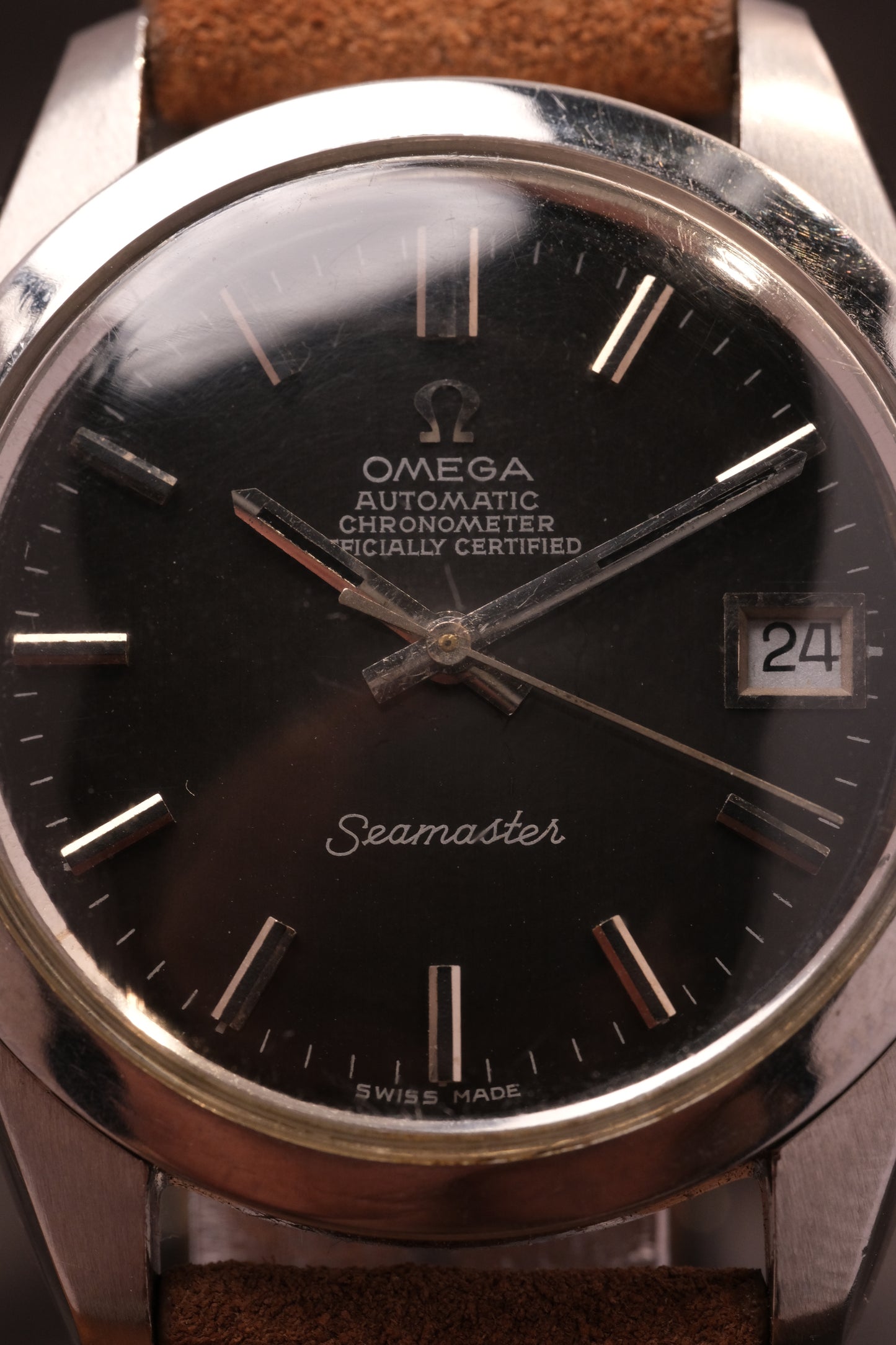 Omega Seamaster Black Dial Chronometer Ref. 168.0061/166.0172