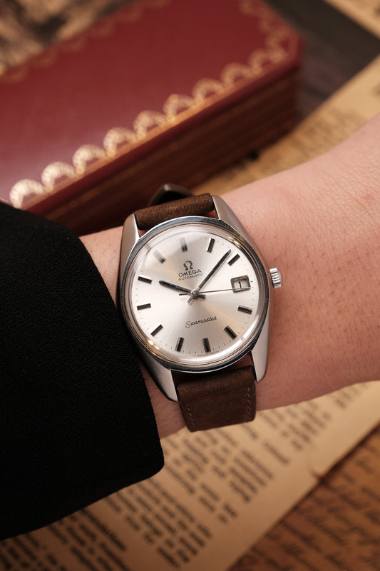 OMEGA Seamaster 166.067 Cal.565 Date Silver Dial Automatic Watch