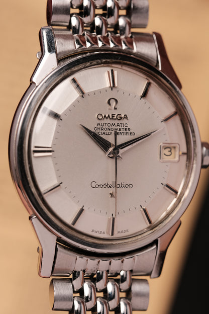 1966 Omega Constellation Pie Pan Chronometer Automatic Ref. 168.005 34mm Stainless Steel