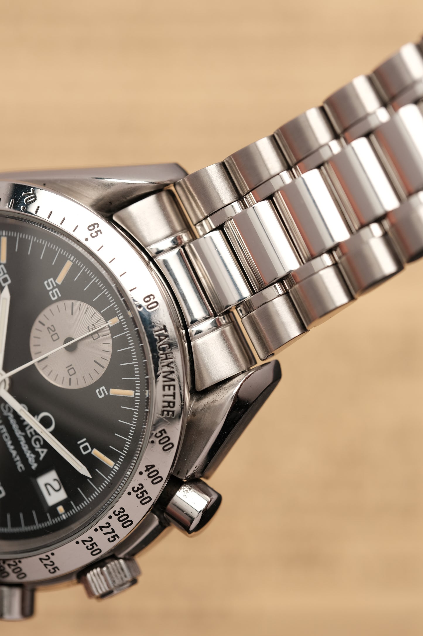 1996 Omega Speedmaster Reverse Panda Chronograph Automatic Date 3511.50 Cal. 1155 + BOX and Paper