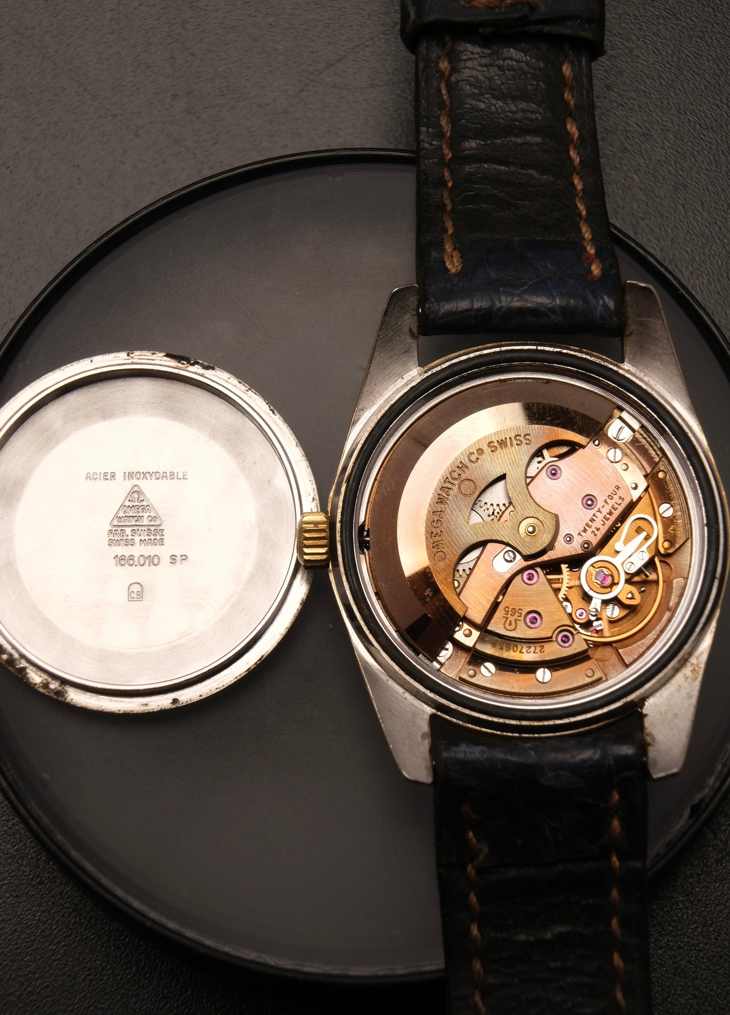 Vintage Omega Seamaster Automatic Gold Capped 166.010