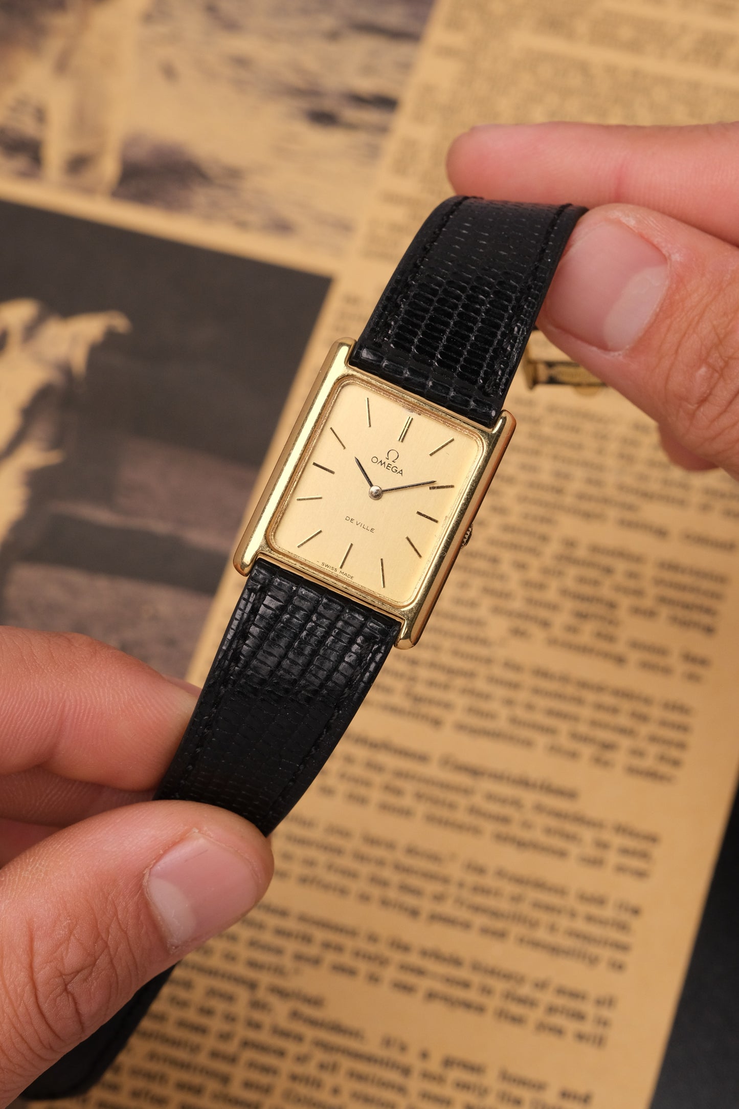 Vintage Tank OMEGA DE VILLE Manual Winding REF. 511.0404