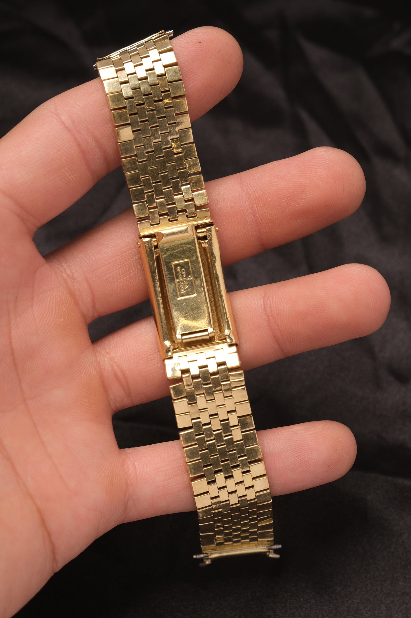 Original Brick Bracelet Omega Constellation 18k Soild Gold