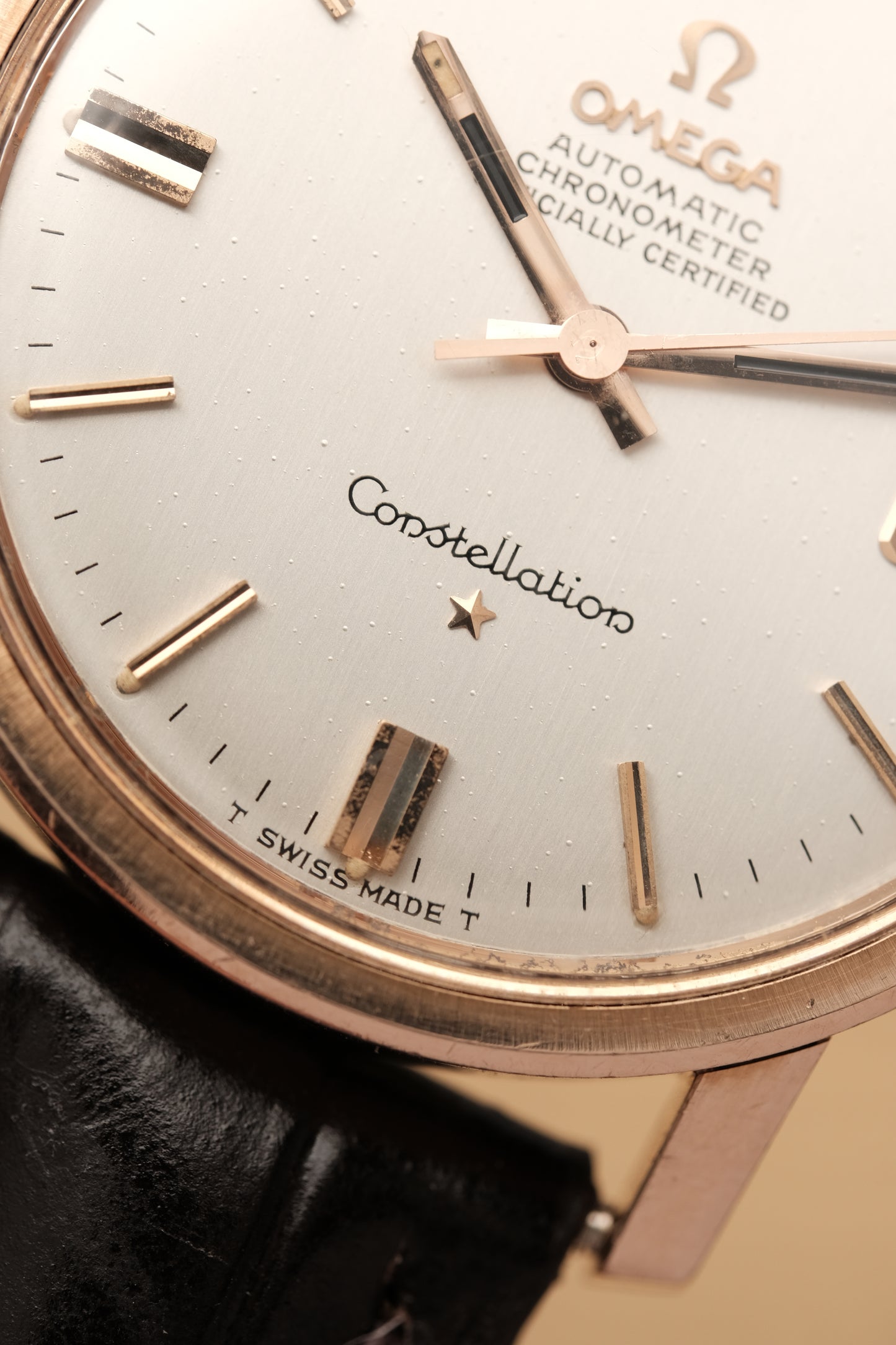 1967 OMEGA Constellation Chronometer Date Rose Gold REF. 168.018