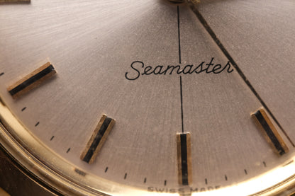 Vintage Omega Seamaster Automatic Gold Capped  Cross hair dial 1960's