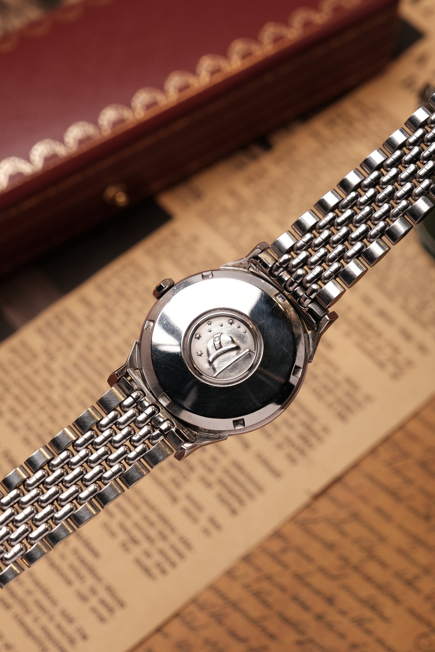 OMEGA CONSTELLATION PIE PAN DOG LEG AUTOMATIC CHRONOMETER REF. 168.005