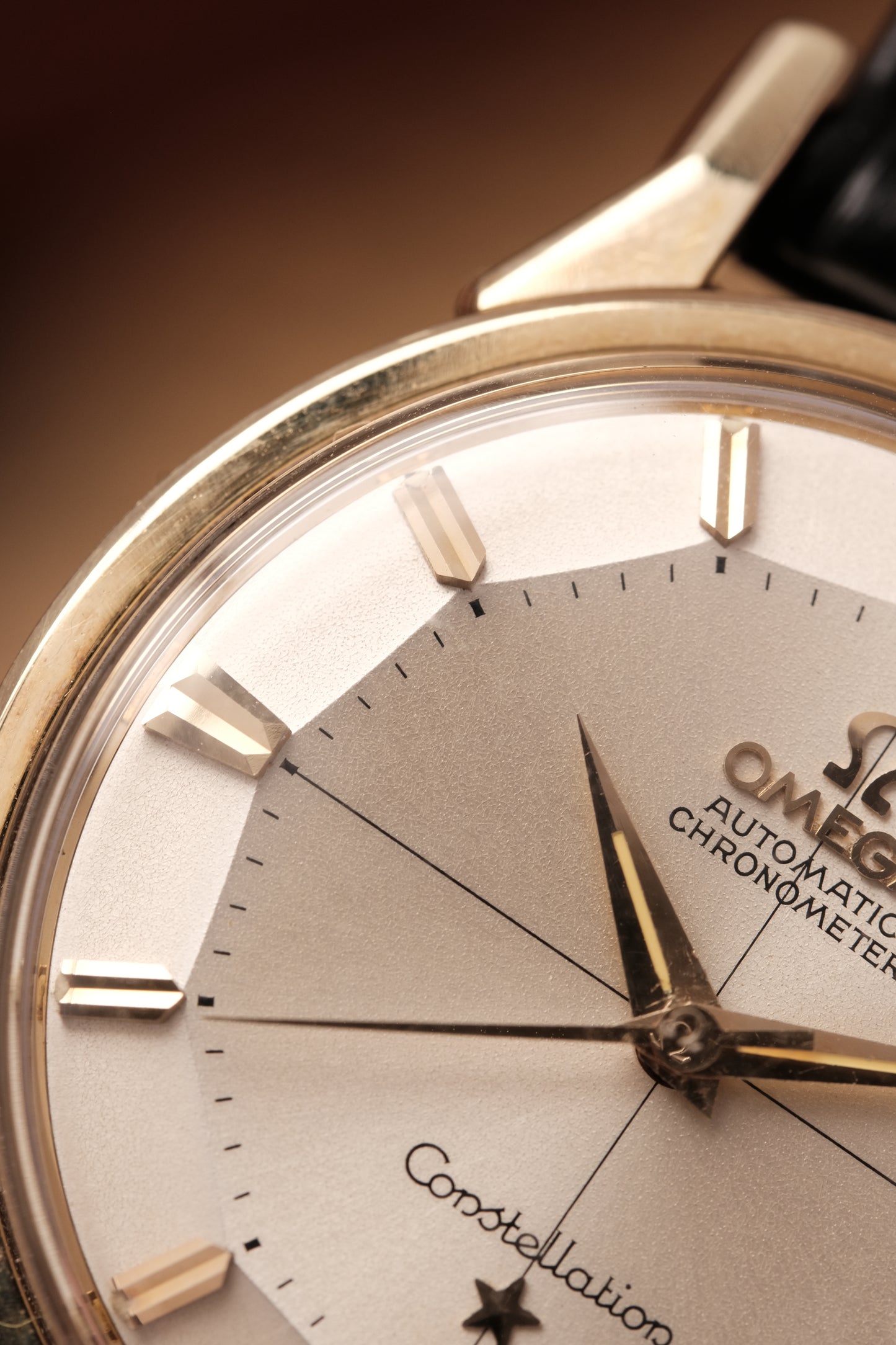 1963 OMEGA CONSTELLATION PIE PAN DOG LEG Cross Hair  Dial AUTOMATIC CHRONOMETER REF. 168.005