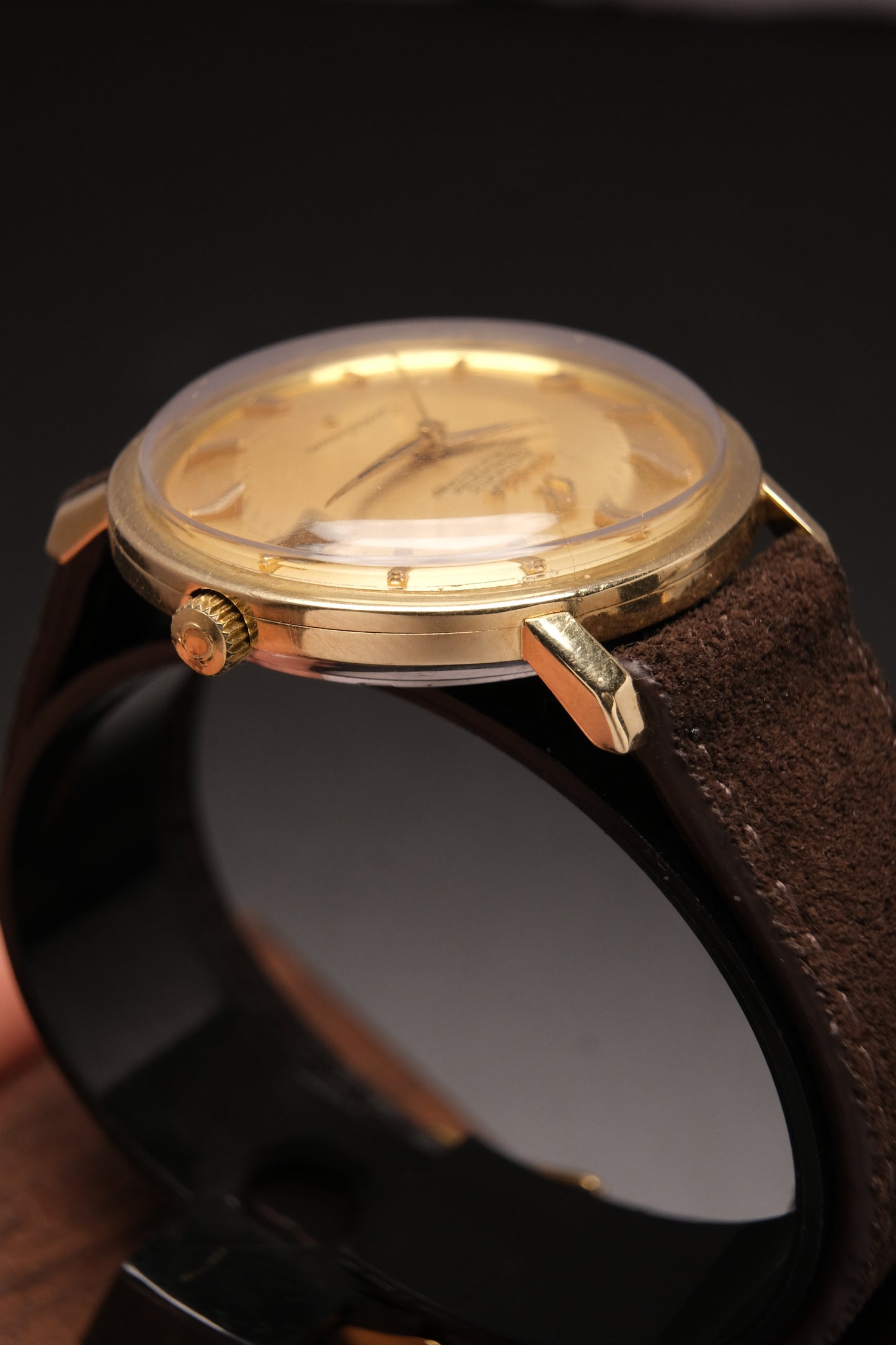 Vintage Omega Constellation Pie-Pan Gold capped with Gold dial 168.004 from 1966