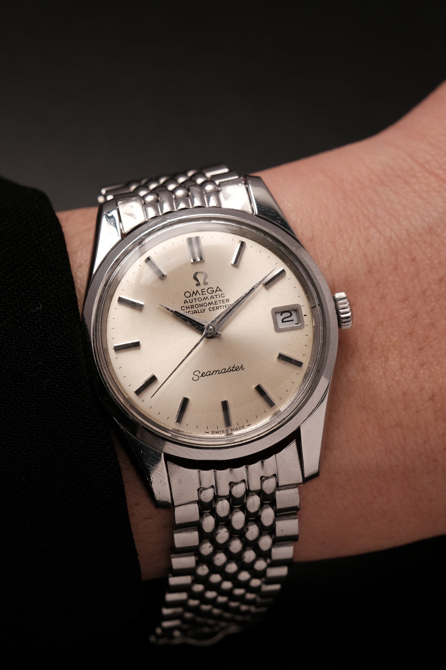 1969 Vintage Omega Seamaster Chronometer Certified Automatic 166.010