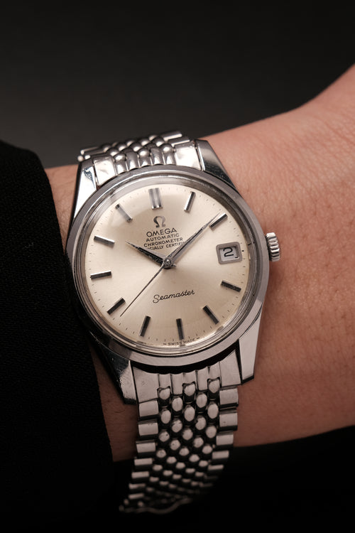 1969 Vintage Omega Seamaster Chronometer Certified Automatic 166.010
