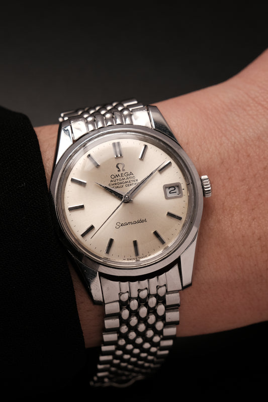1969 Vintage Omega Seamaster Chronometer Certified Automatic 166.010