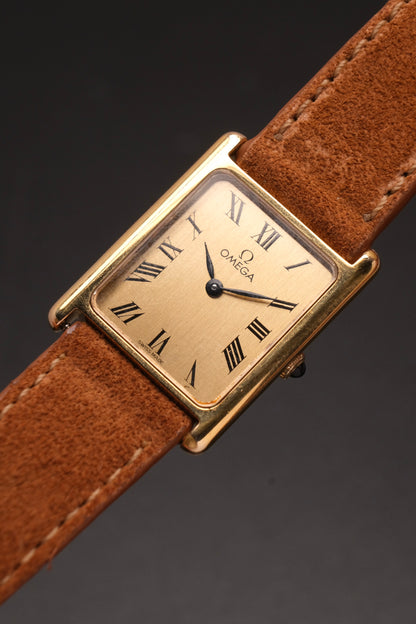 Vintage Tank OMEGA DE VILLE REF. 511.0404 (Roman number dial )