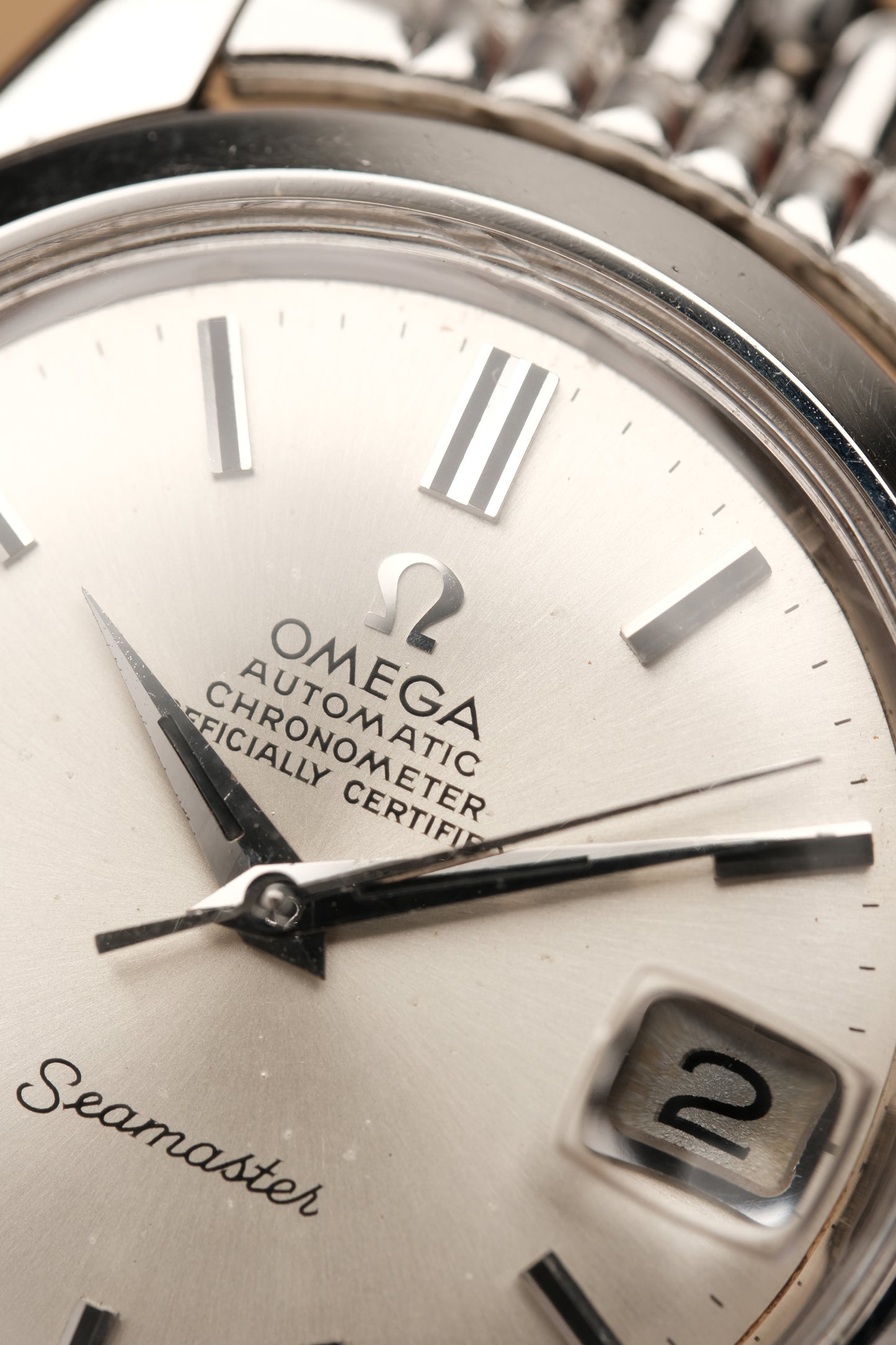 1969 Vintage Omega Seamaster Chronometer Certified Automatic 166.010
