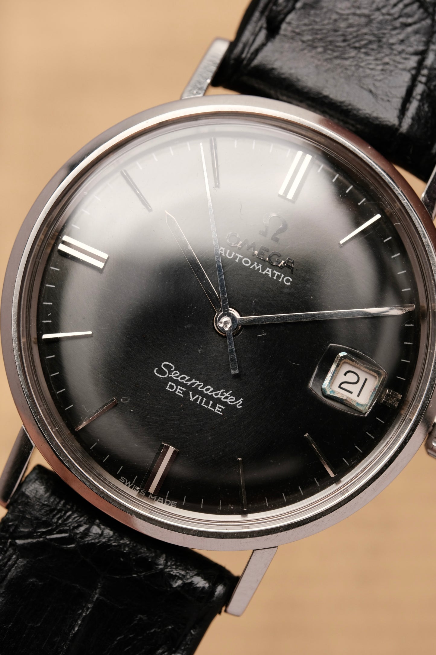 1962 Omega Seamaster De Villé Black Dial Automatic 14770 SC-61/166.020