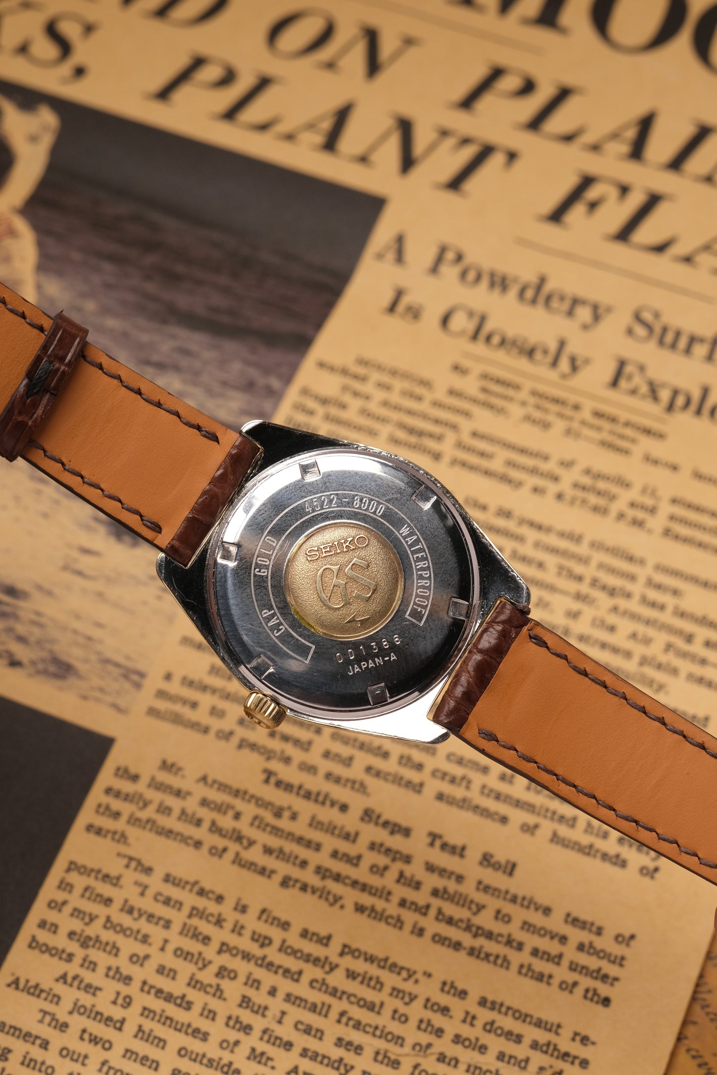 Grand Seiko GS45 High Beat 36000  4522-8000 CAP GOLD 001386