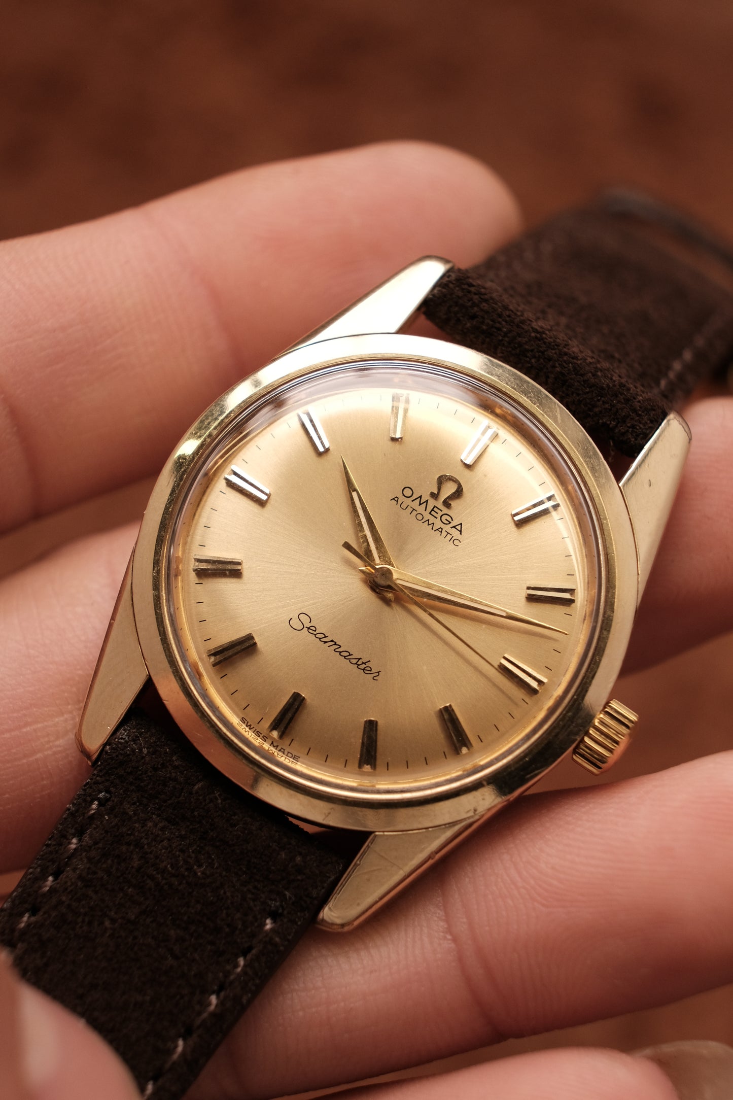1969 Omega Seamaster Vintage Gold Automatic Ref 14700