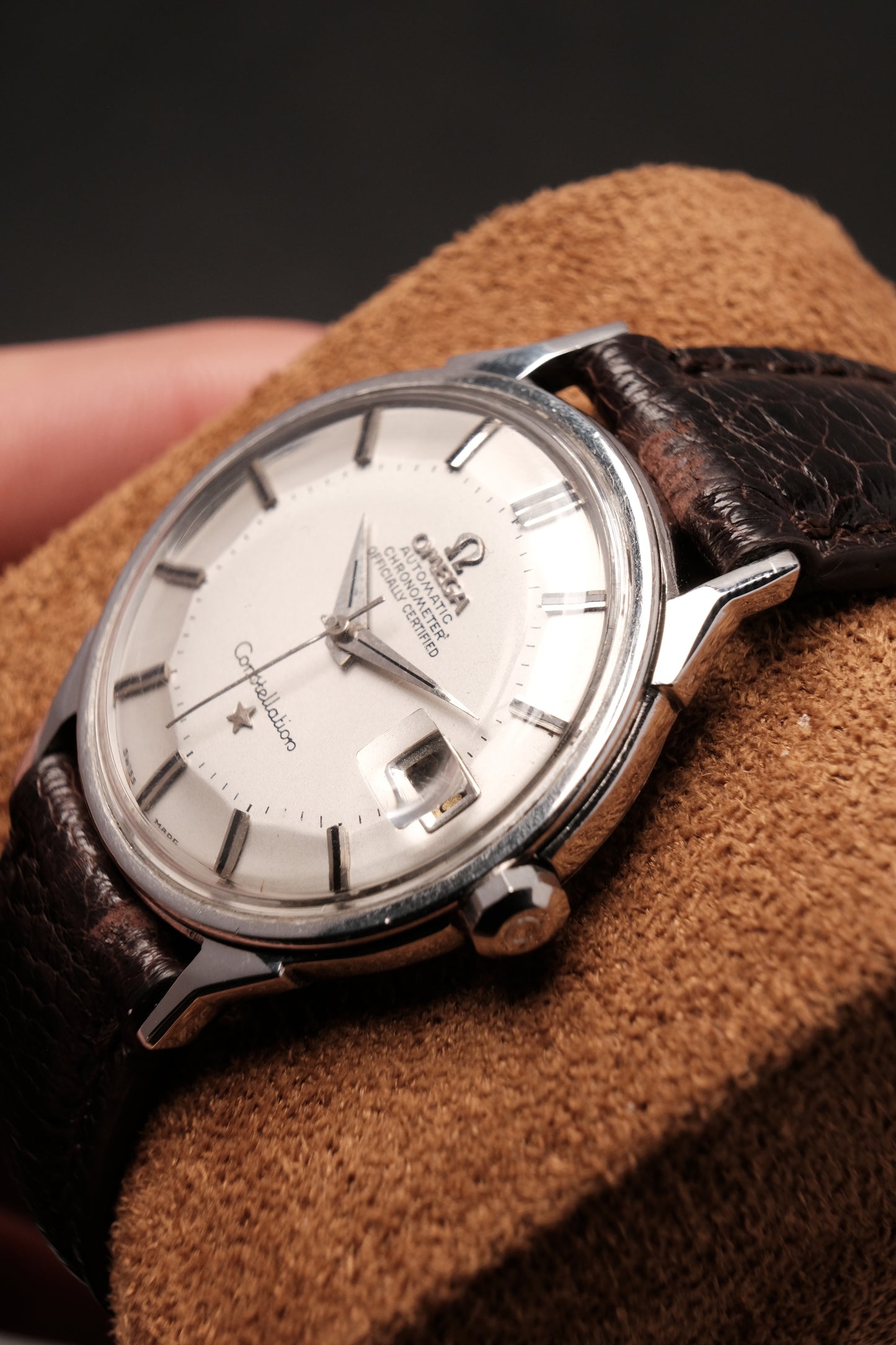 1961 Vintage OMEGA CONSTELLATION CHRONOMETER AUTOMATIC "PIE PAN" REF. 14381-2-SC