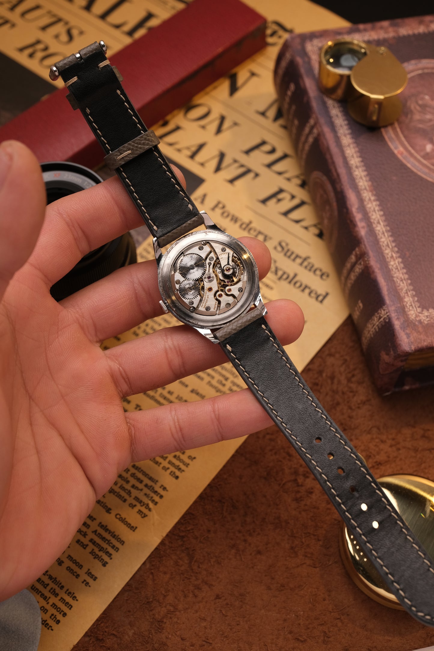 Calatrava IWC SCHAFFHAUSEN Cal.89 White Dial Hand Winding