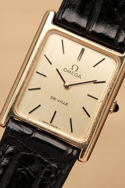 Vintage Tank OMEGA DE VILLE (25x31mm) Manual Winding REF. 511.0404 + BOX