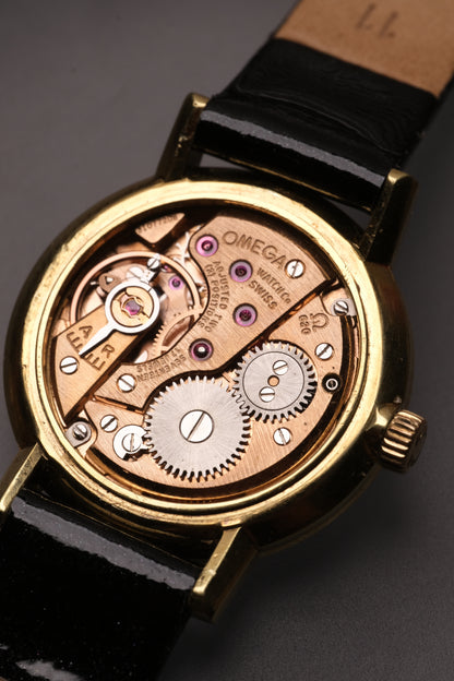 1970's Her Omega De Ville Turler  511.215 Cal. 625 Hand-Winding Vintage New Old Stock