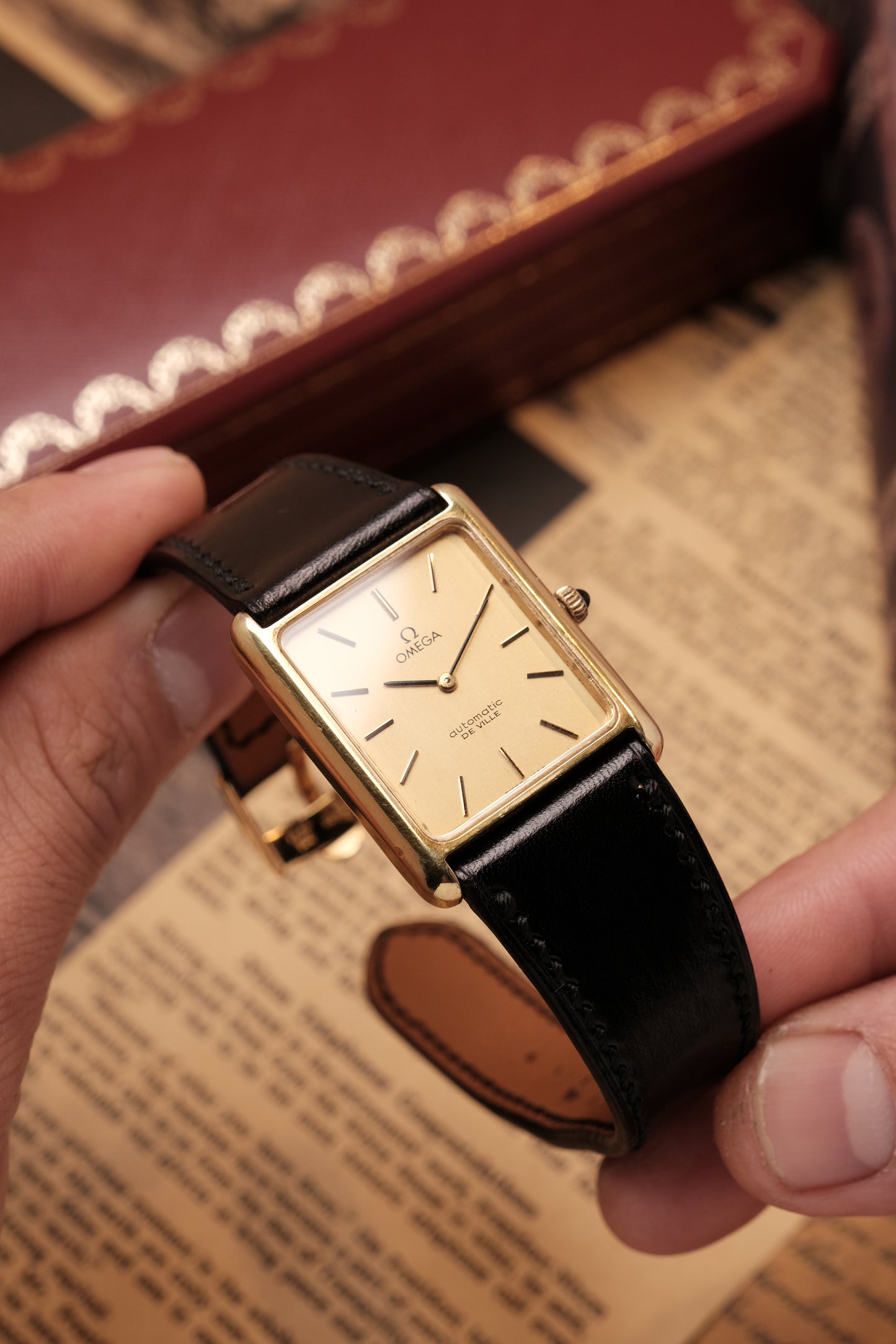 Vintage Big Tank OMEGA Automatic  DE VILLE REF. 151.793