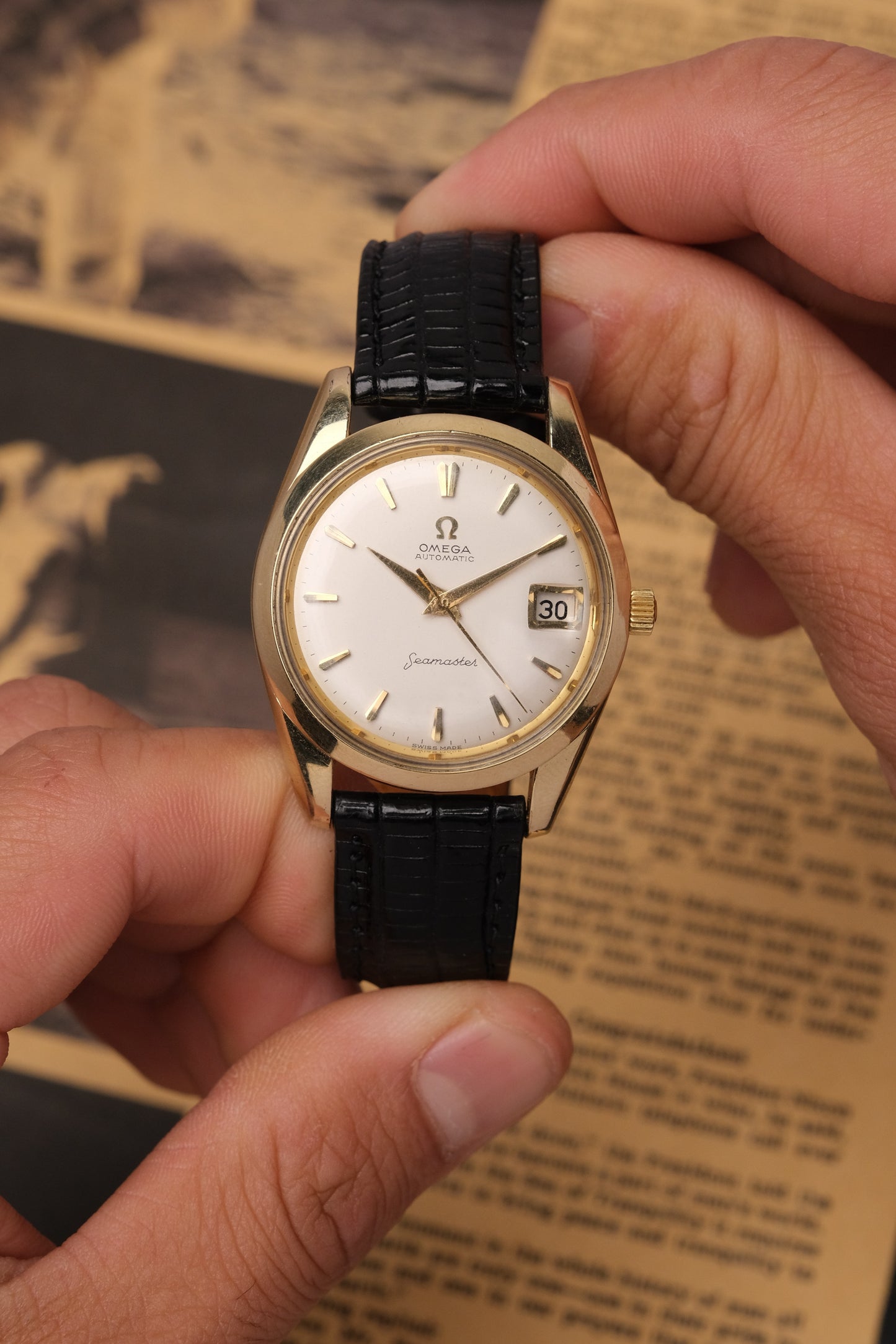 1961 Omega Seamaster Automatic Gold Capped REF. 14765-61SC or 166.010