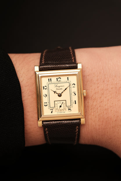 Vintage Longines 150th Anniversary Square Tank Reference 976.5159