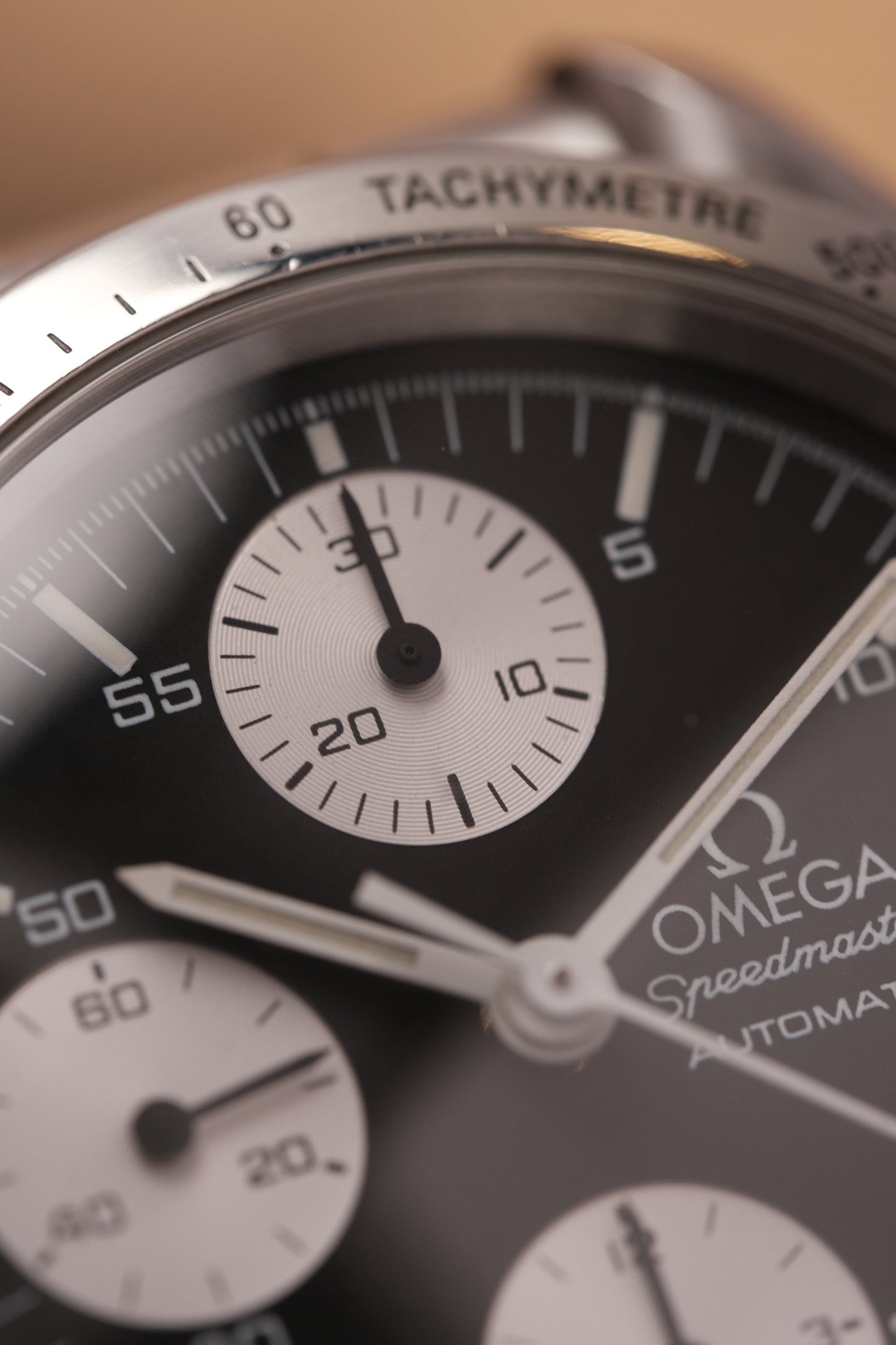 1998 Omega Speedmaster Reverse Panda Chronograph Automatic Date 3511.50 Cal. 1152