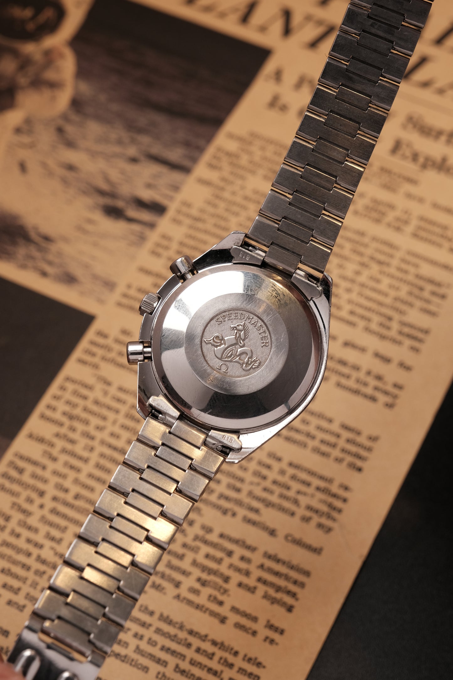 1998 Omega Speedmaster Reverse Panda Chronograph Automatic Date 3511.50 Cal. 1152