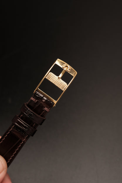 1970's OMEGA De Ville 111.0107 Cal.625 Gold Manual Winding Vintage