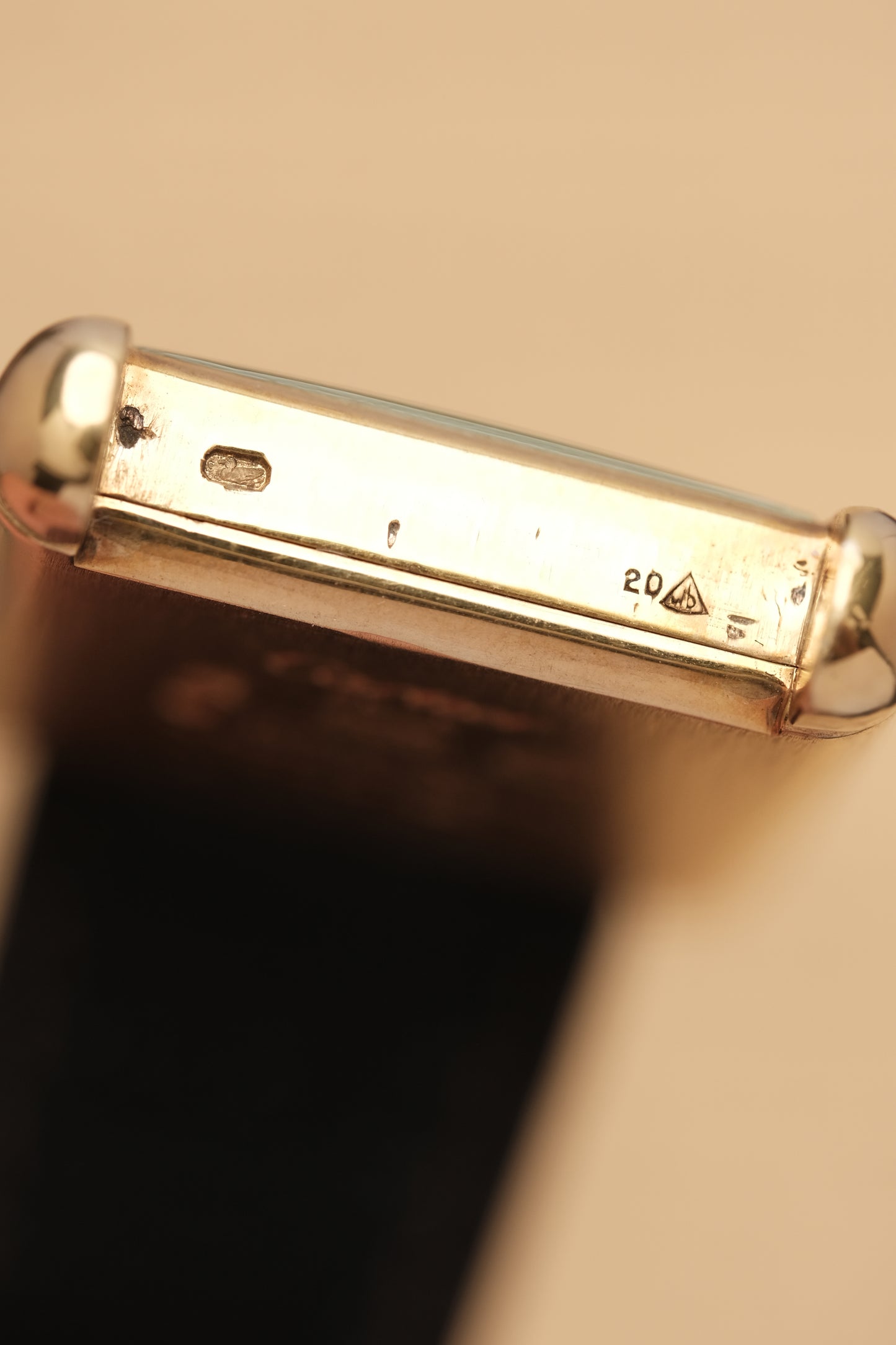 CARTIER MUST DE TANK VERMEIL (LM 23x31mm) ROMAN DIAL HAND WINDING