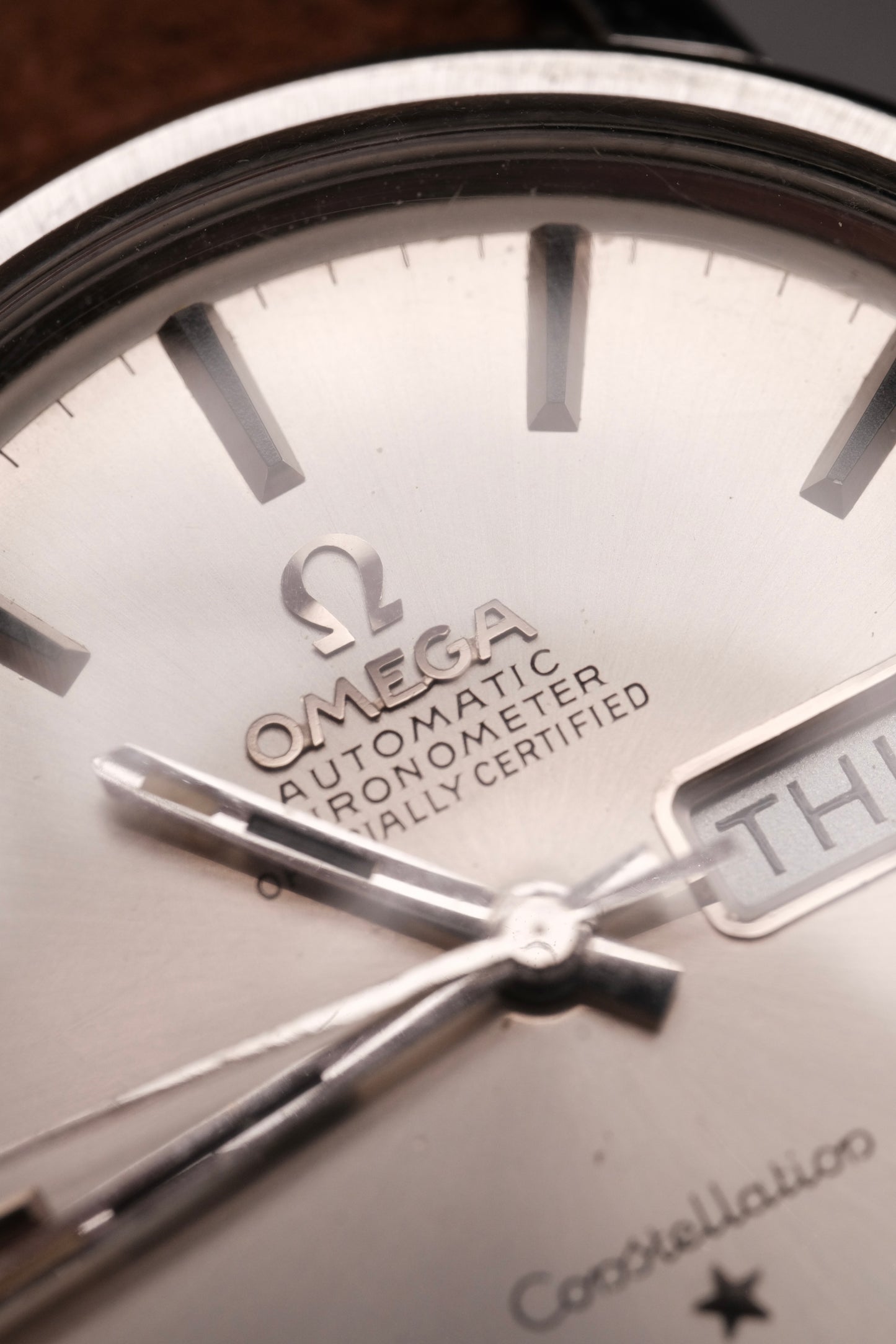 Omega Constellation Day-Date Cal 751 Steel Automatic Mens Watch 168.016