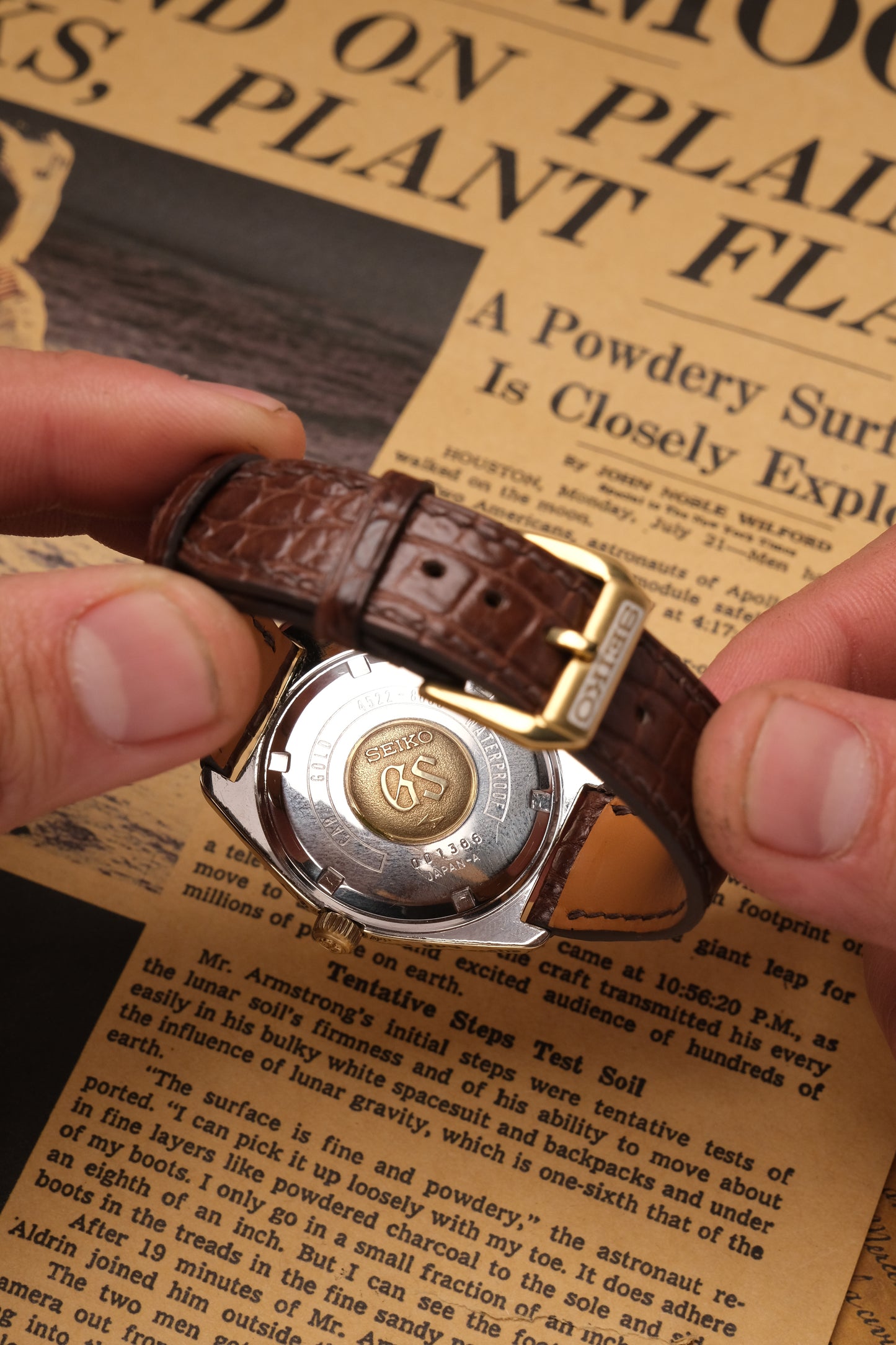 Grand Seiko GS45 High Beat 36000  4522-8000 CAP GOLD 001386