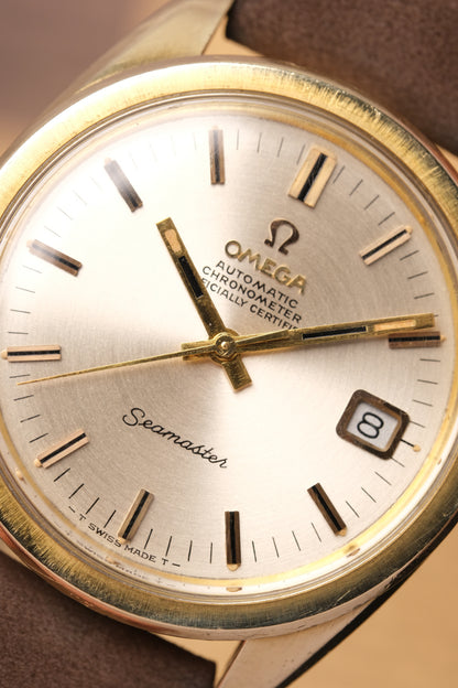 1967 Vintage Omega Seamaster Chronometer Automatic 168.022 36mm Gold Capped Cal.564
