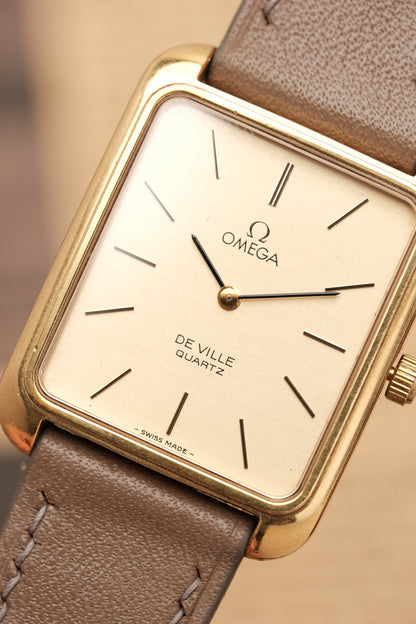 Vintage Omega De Ville “Tank Jumbo” (28x36mm) Quartz Ref. 191.0049
