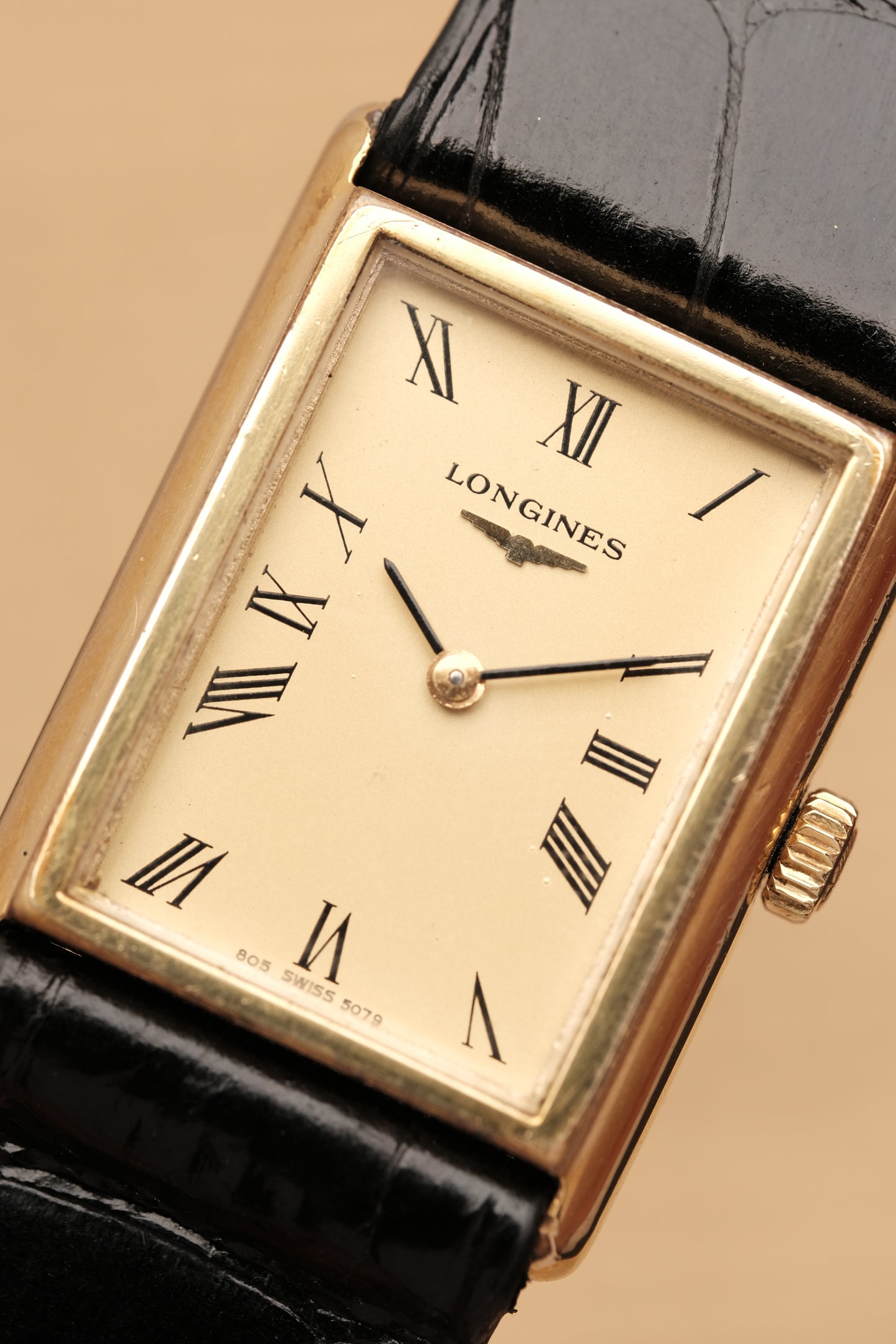 Vintage 1970’s Longines “Tank” Manual winding Ref.5079