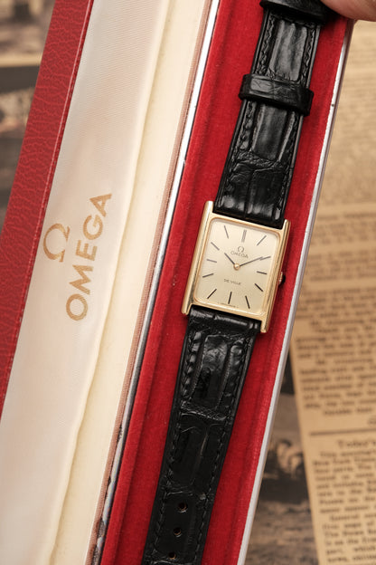 Vintage Tank OMEGA DE VILLE (25x31mm) Manual Winding REF. 511.0404 + BOX