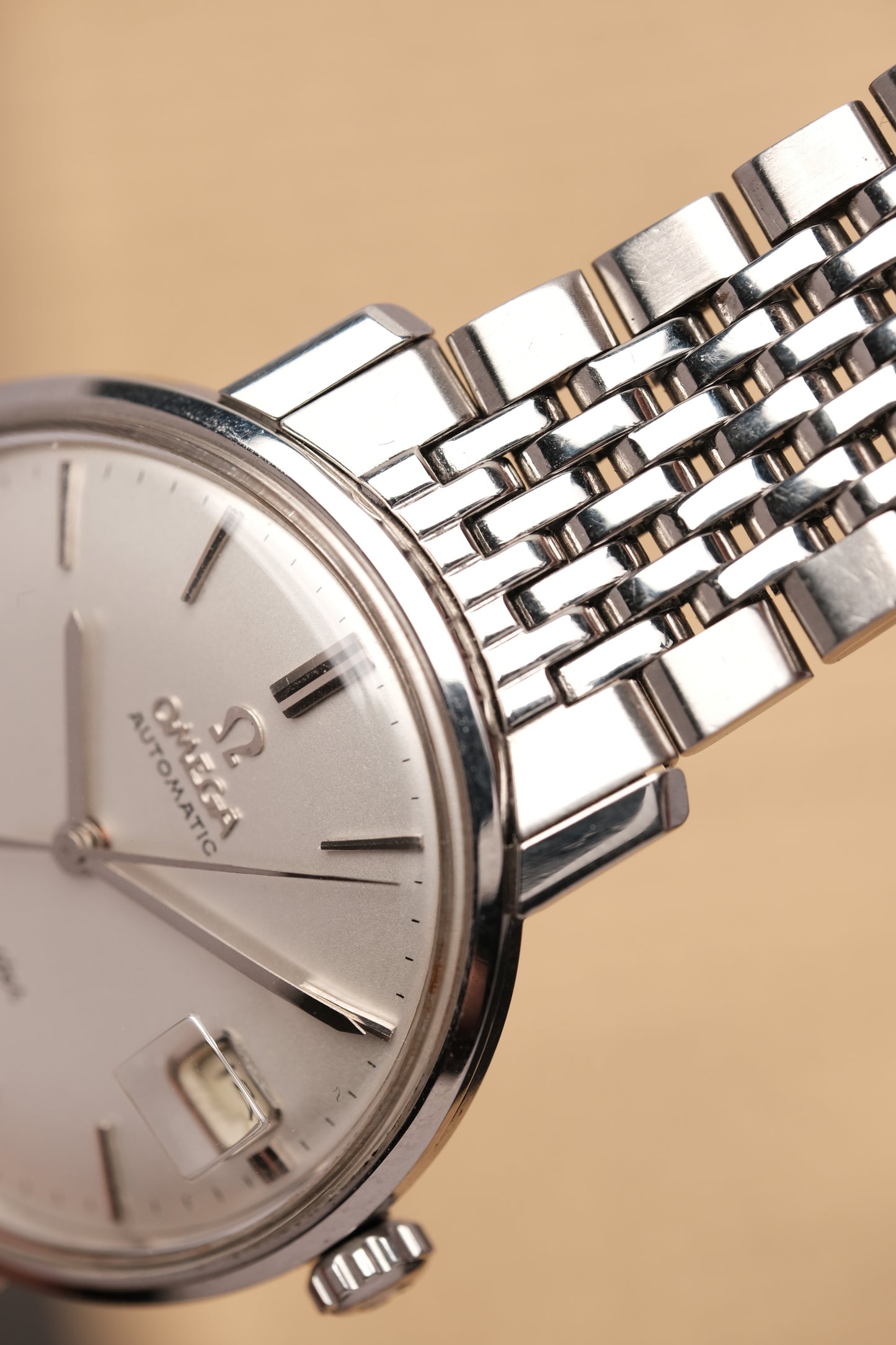 1966 Vintage Omega Seamaster De Ville Automatic White Dial 166.020