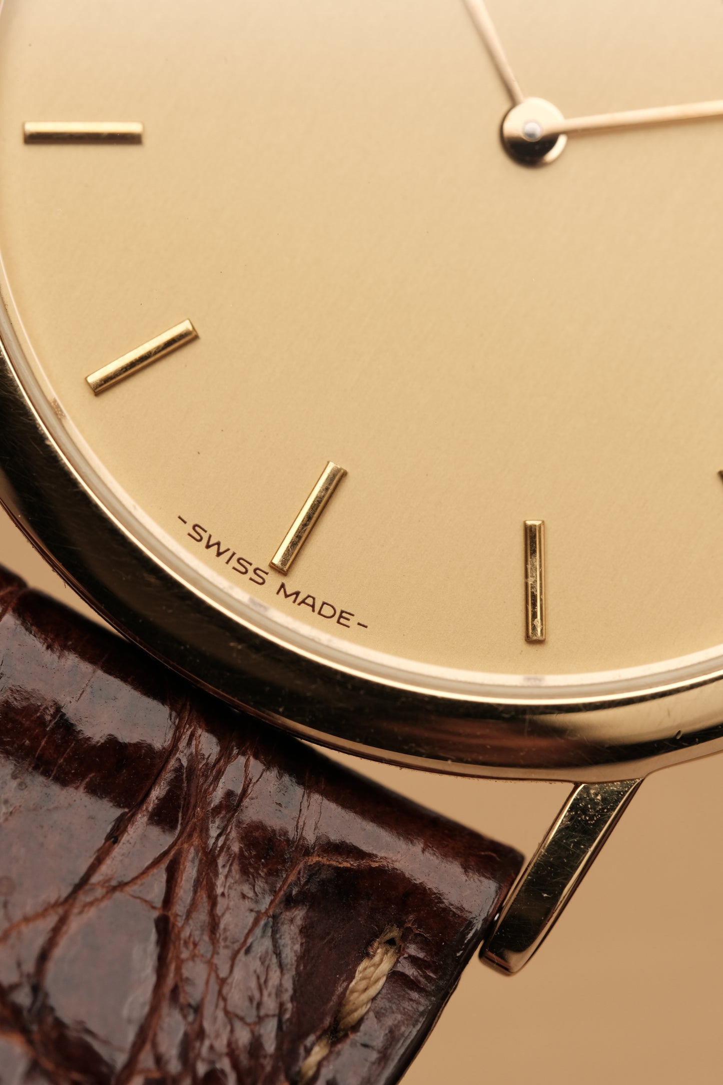 Omega De Ville Ref.1950075.2 Ultra Thin Gold Quartz