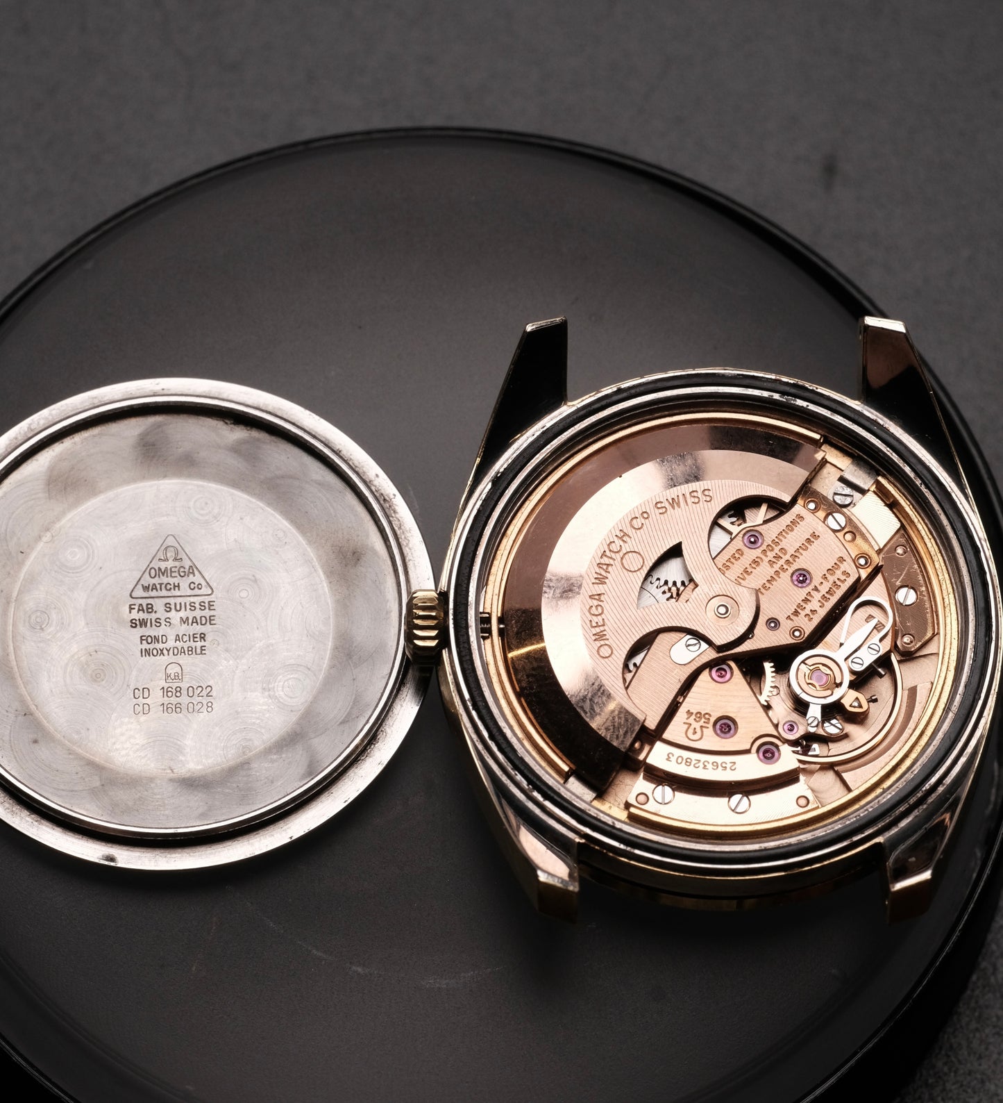 1960's Vintage Omega Seamaster Chronometer Automatic 168.022 Gold Capped Cal.564