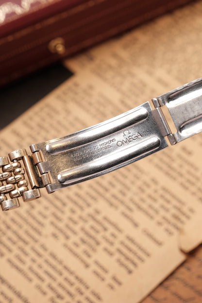 OMEGA CONSTELLATION PIE PAN DOG LEG GOLD AUTOMATIC CHRONOMETER REF. 168.005 (MOD CASE BACK)