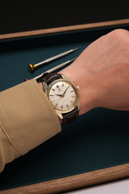 1958 Omega Seamaster Automatic 2975-5SC Caliber 501 Champagne Dial