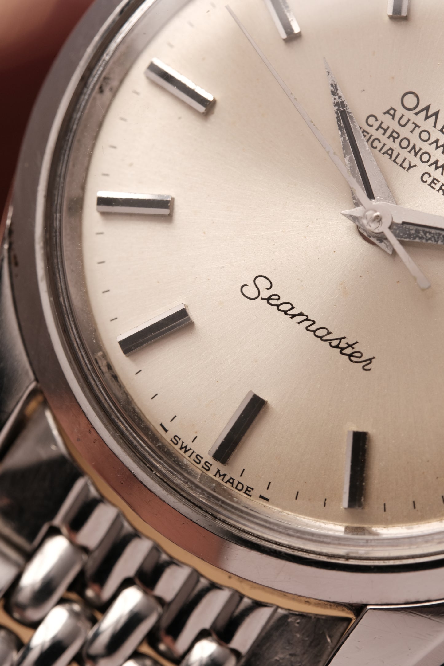 1969 Vintage Omega Seamaster Chronometer Certified Automatic 166.010