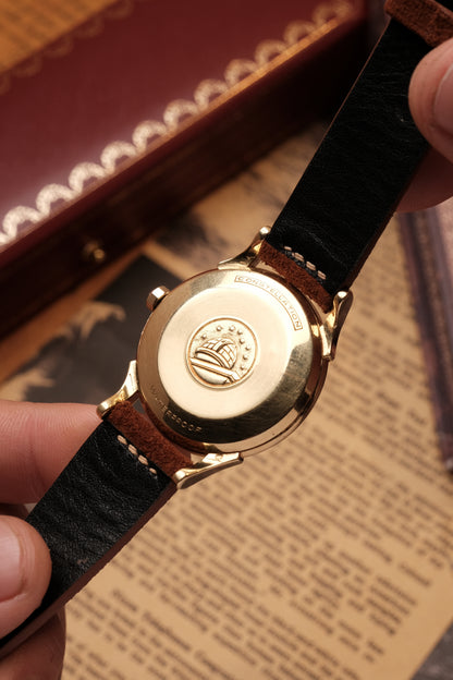 Vintage 1958 Omega Constellation Pie Pan De Luxe Arrow Head Ref 2852/2853 S.C