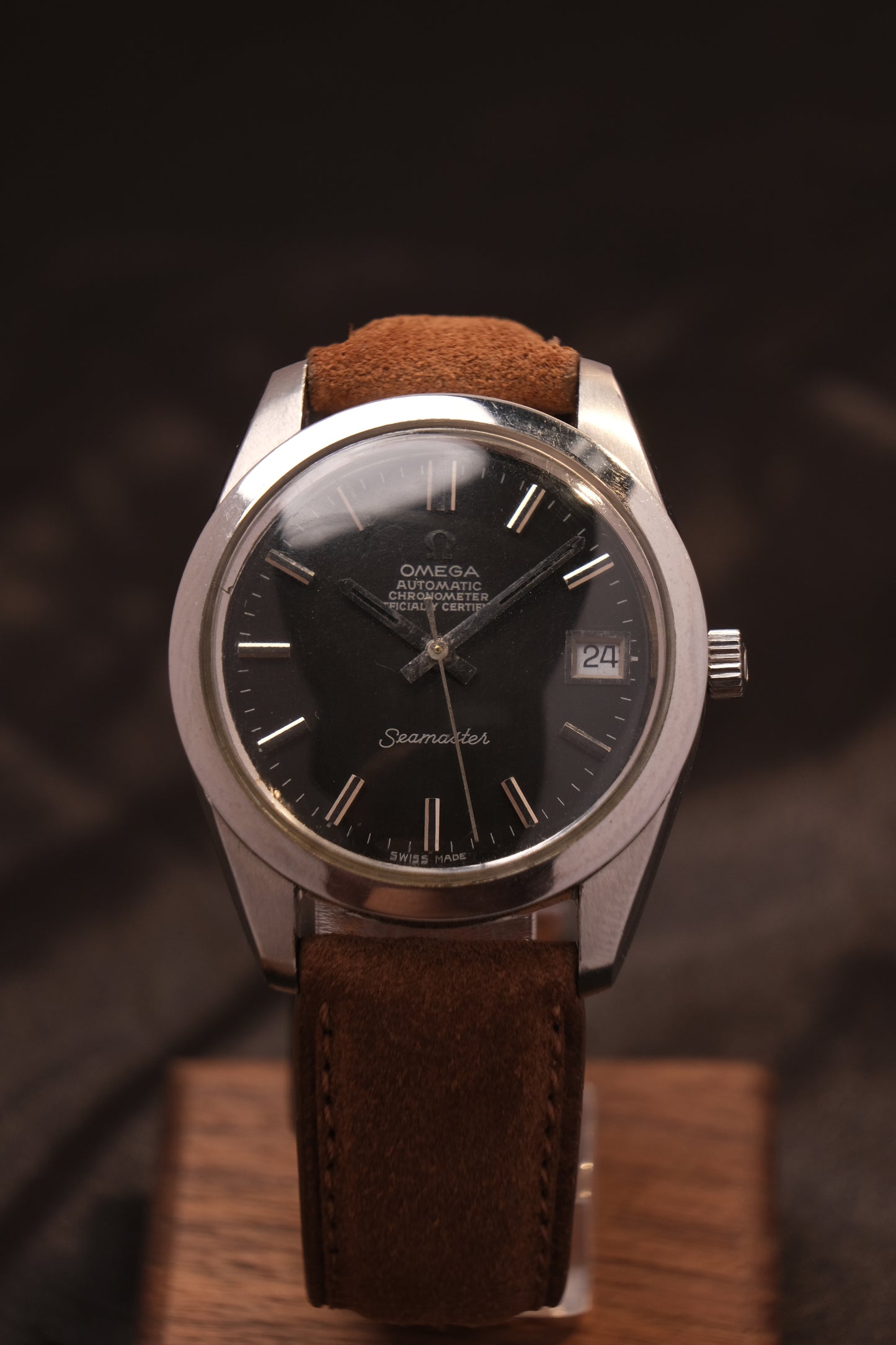 Omega Seamaster Black Dial Chronometer Ref. 168.0061/166.0172